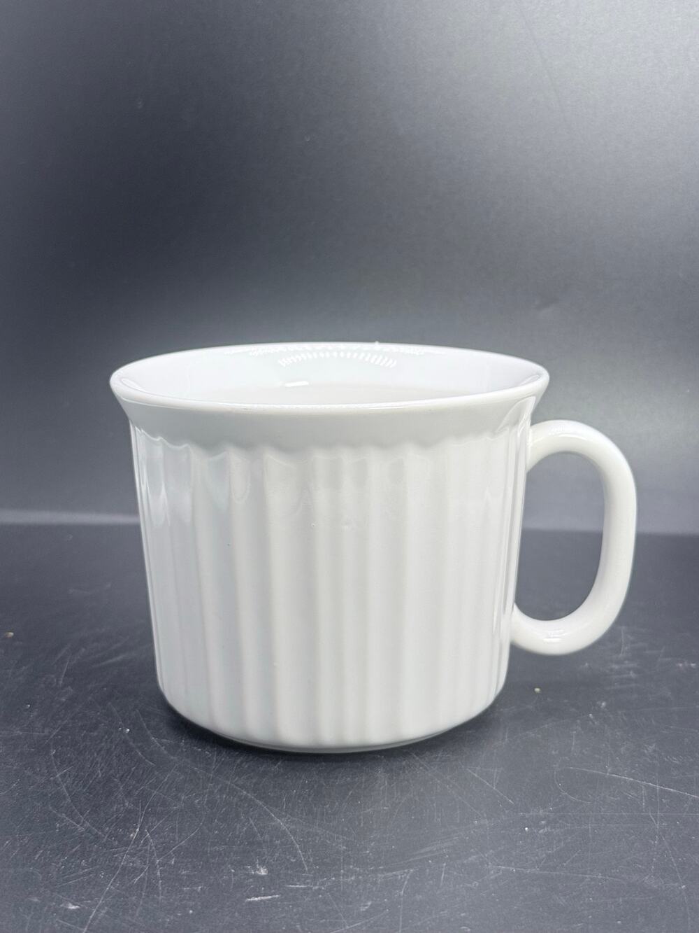Corning Ware French White Soup Mug